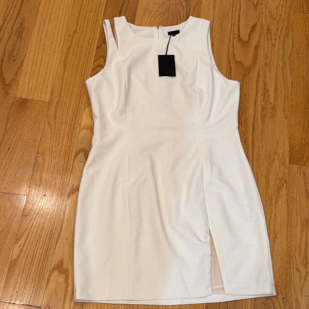 NBD White Mini Dress